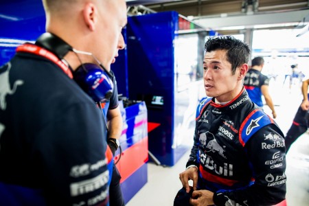 Naoki Yamamoto (Toro Rosso) à Suzuka