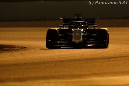 Romain Grosjean (Haas) à Barcelone