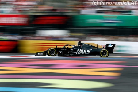 Romain Grosjean (Haas) à Mexico