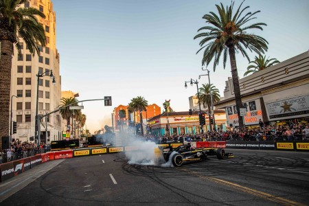 Daniel Ricciardo (Renault) à Los Angeles