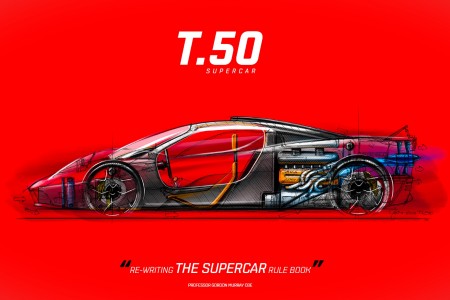 Gordon Murray T.50 (2022) : une version de la supercar dédiée à la piste ?