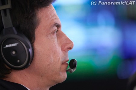 Toto Wolff (Mercedes) à Mexico
