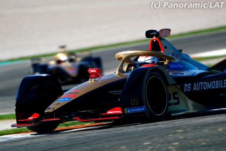Jean-Eric Vergne (DS Techeetah) à Valence