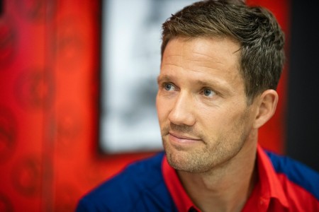 Sébastien Ogier (Citroën) au Rallye de Grande-Bretagne