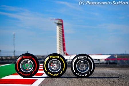 Les pneus Pirelli à Austin