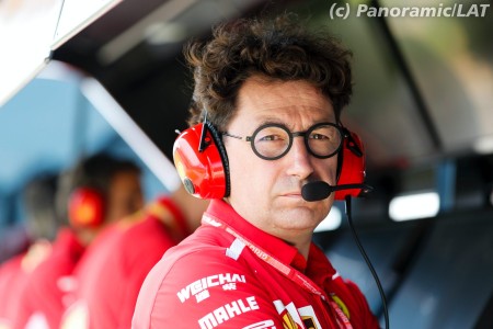 Mattia Binotto (Ferrari) au Paul Ricard