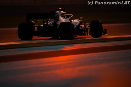 George Russell (Mercedes) à Yas Marina