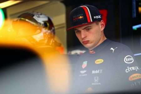 Max Verstappen (Red Bull) à Yas Marina