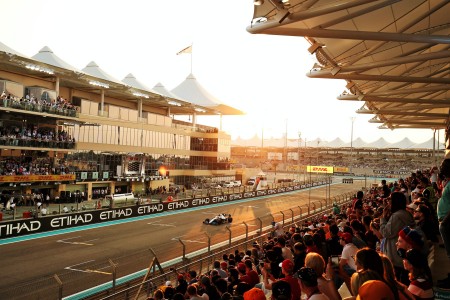 George Russell (Williams) à Yas Marina