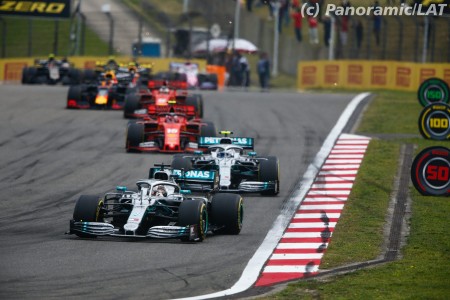 Lewis Hamilton (Mercedes) à Shanghaï