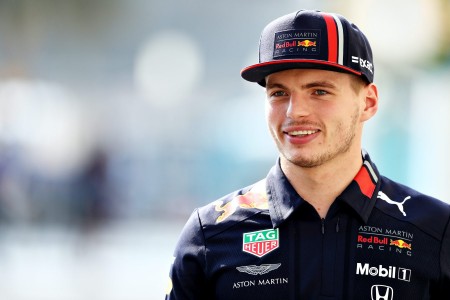 Max Verstappen (Red Bull) à Yas Marina