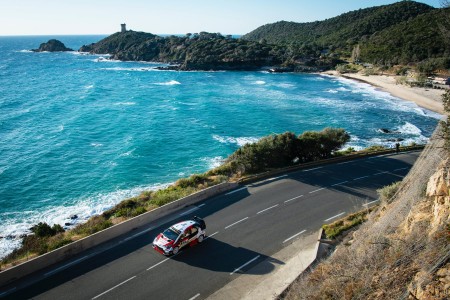 Ott Tänak (Toyota) au Tour de Corse