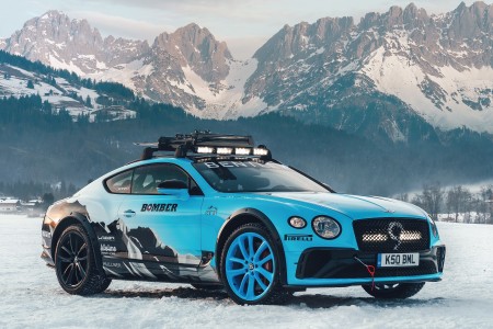 Bentley Continental GT (2020) : une version spéciale pour course sur glace