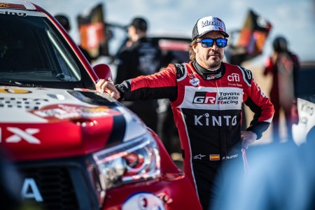 Fernando Alonso (Toyota) sur le Dakar 2020