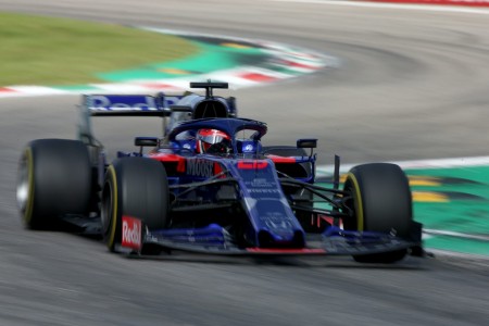 Daniil Kvyat (Toro Rosso) à Monza