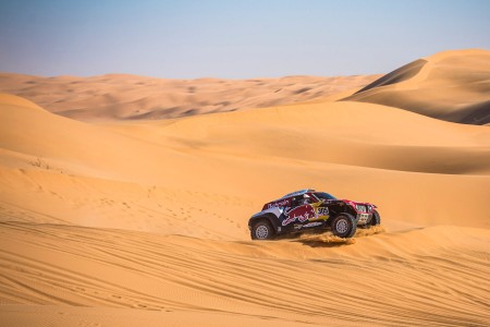 Carlos Sainz (buggy MINI) sur le Dakar