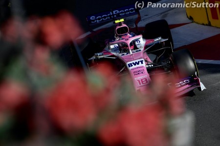 Lance Stroll (Racing Point) à Bakou
