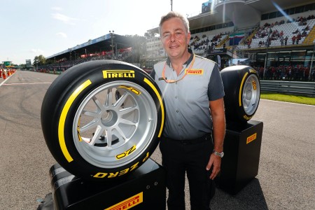 Mario Isola (Pirelli) à Monza