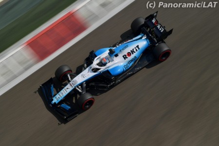 Nicholas Latifi (Williams) à Yas Marina
