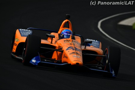 Fernando Alonso (McLaren) à Indianapolis