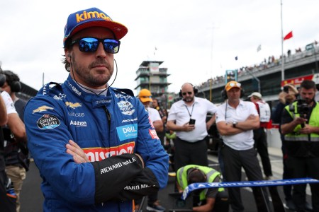 Fernando Alonso (McLaren) à Indianapolis