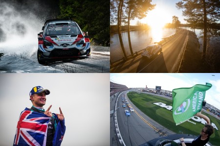 Elfyn Evans, Sébastien Ogier, Mitch Evans et le départ du Daytona 500