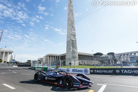 Sam Bird (Virgin-Audi) à l'E-Prix de Rome 2019