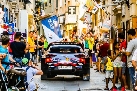 Dani Sordo (Hyundai) au Rallye de Sardaigne 2019