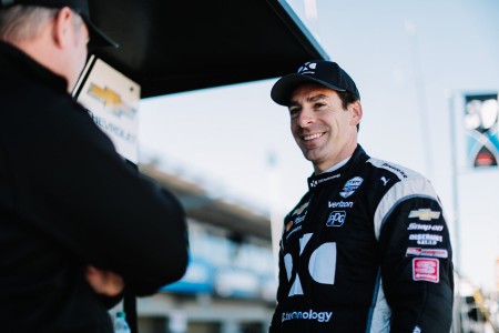 Simon Pagenaud (Penske) à Monterey