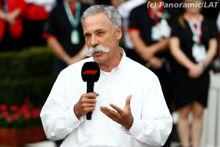 Chase Carey (F1) à Melbourne