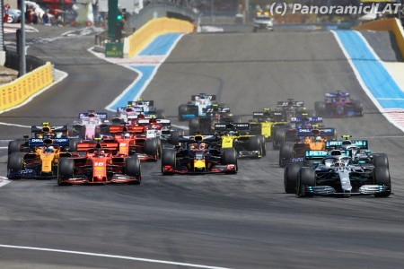 Le départ au Paul Ricard