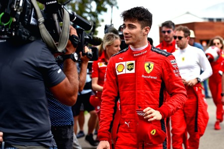 Charles Leclerc (Ferrari) à Melbourne