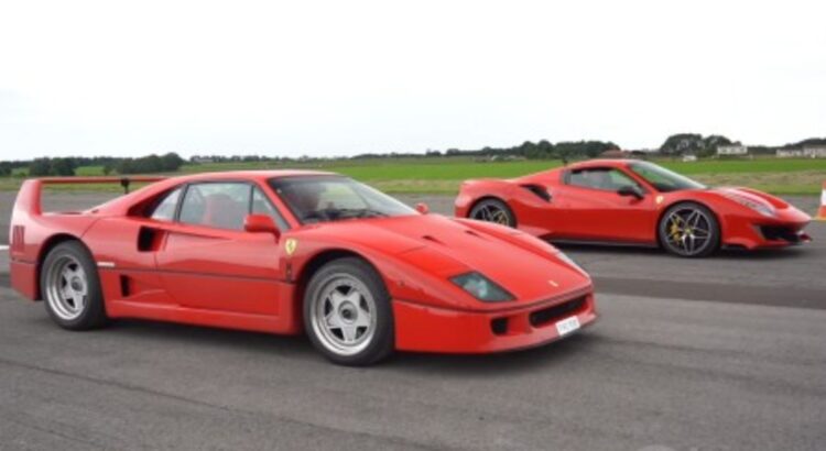 VIDEO : la Ferrari F40 peut-elle battre la 488 Pista ?