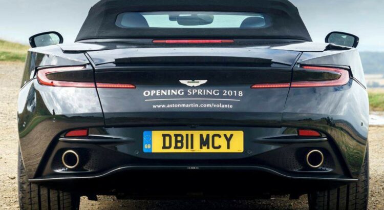 Aston Martin officialise la DB11 Volante