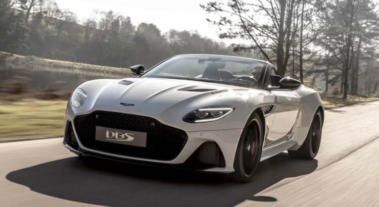 Aston Martin DBS Superleggera Volante (2019) : cheveux au vent