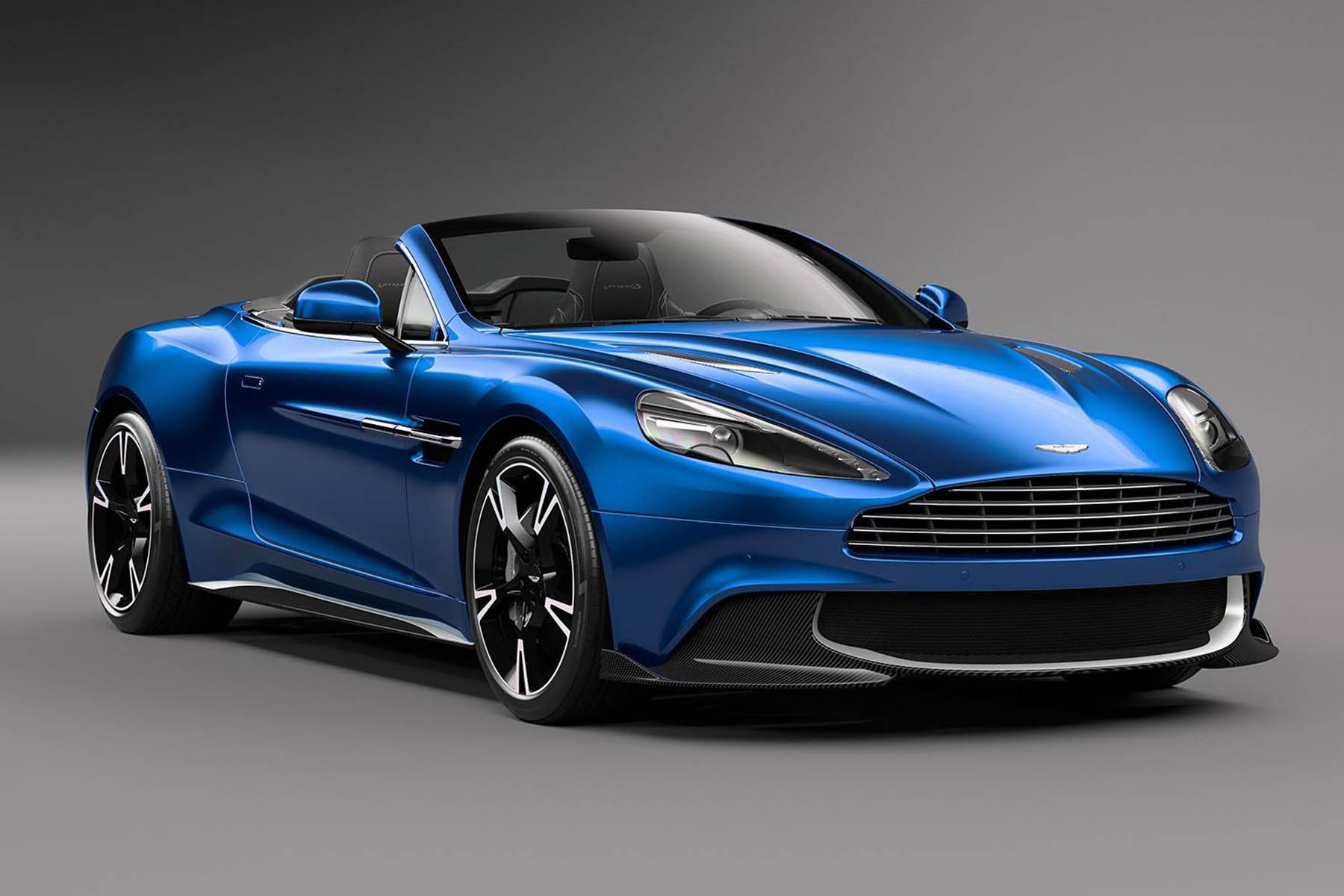 Aston Martin Vanquish S Volante Cabriolet 2 portes (2017) : 3/4 avant