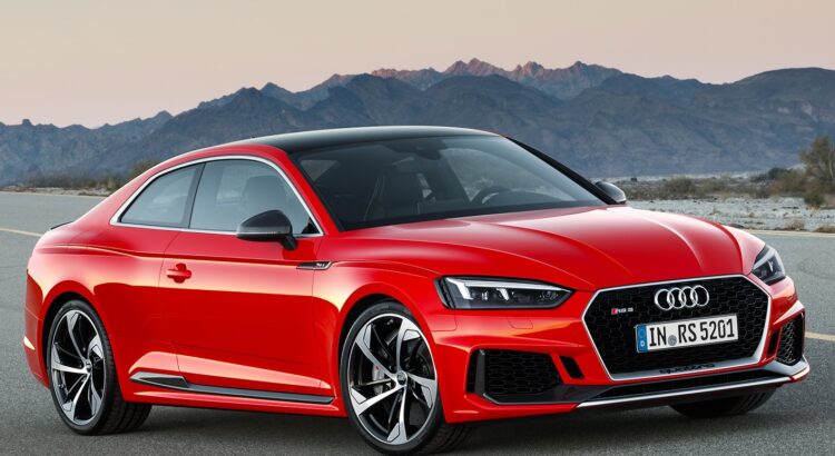Audi RS5 Coupé (2017) Rouge : Face avant