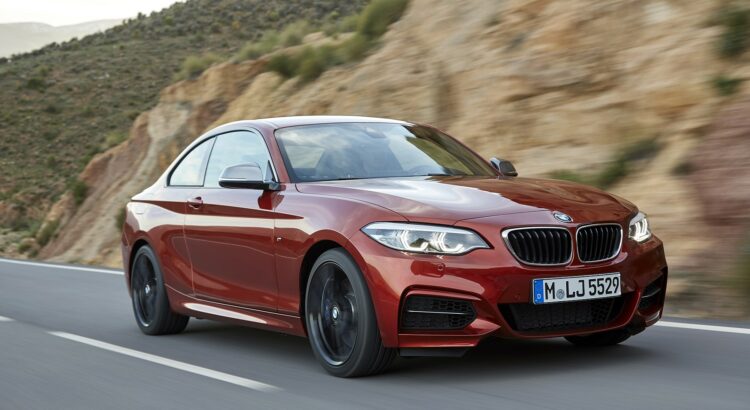 BMW Série 2 Coupé (2017) : 3/4 avant
