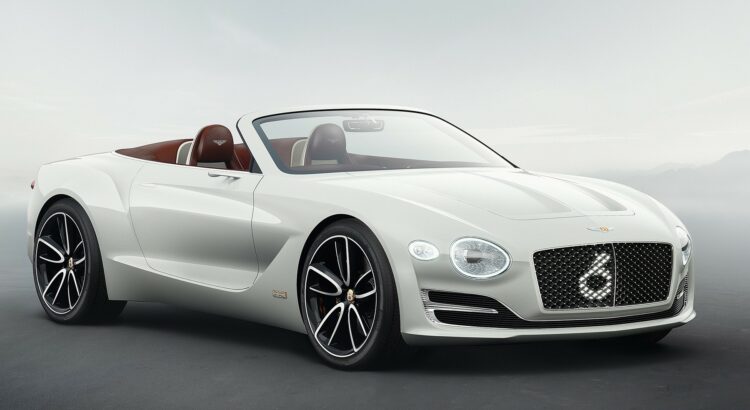 Bentley EXP 12 Speed 6 Concept (2017): Vue de 3/4 avant