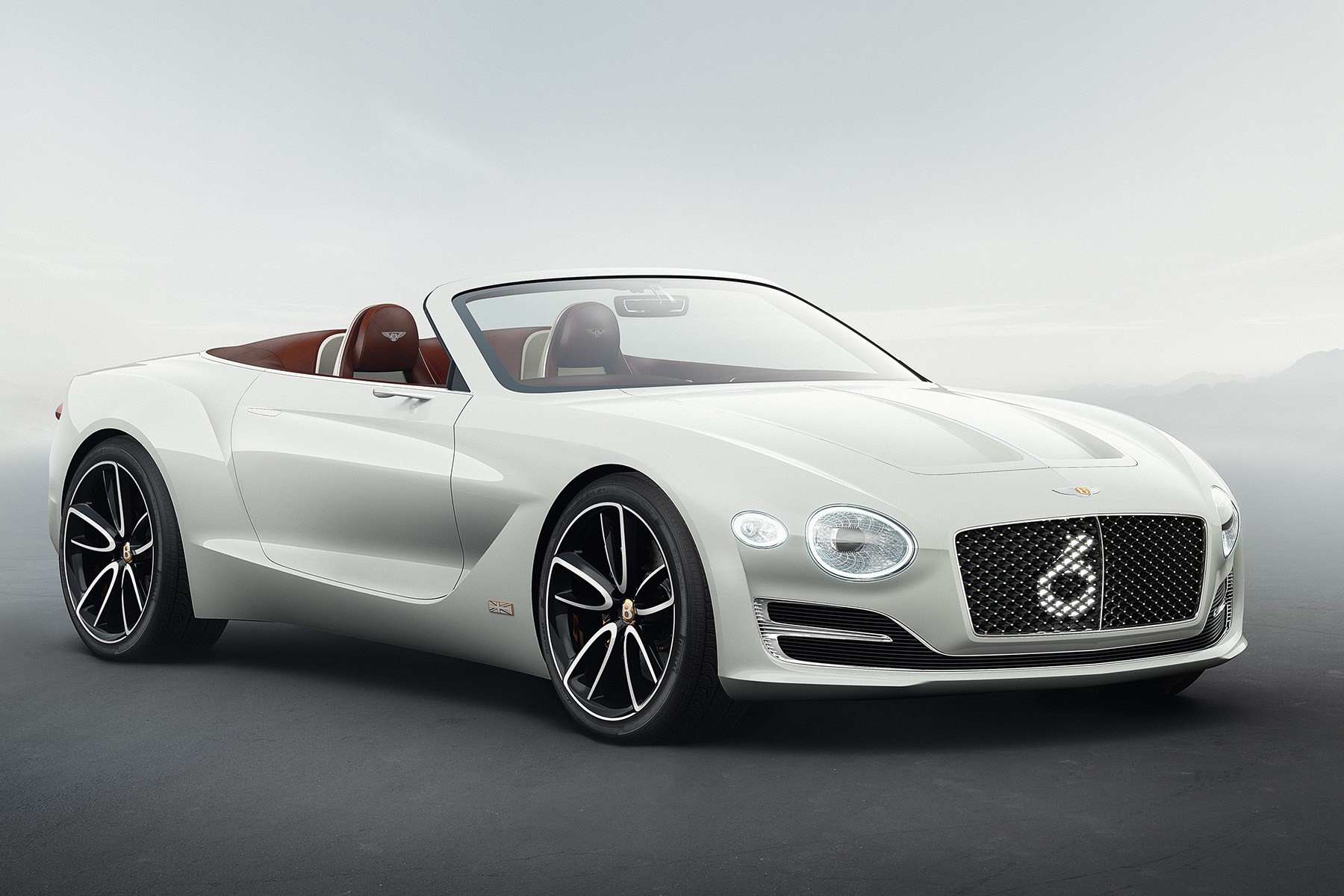 Bentley EXP 12 Speed 6 Concept (2017): Vue de 3/4 avant