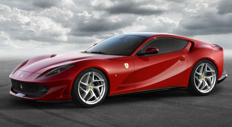 Ferrari 812 Superfast (2017) : 3/4 avant