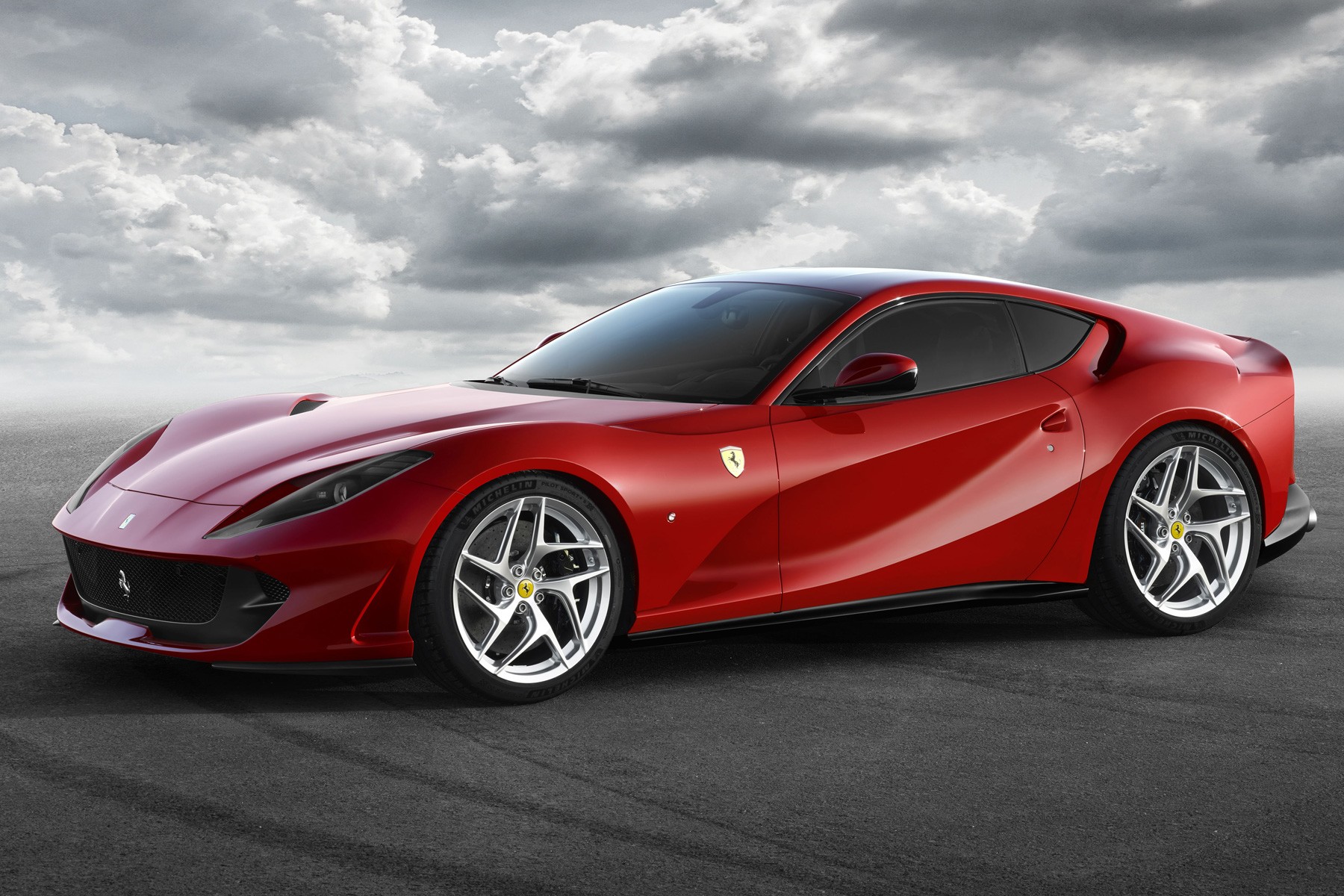 Ferrari 812 Superfast (2017) : 3/4 avant