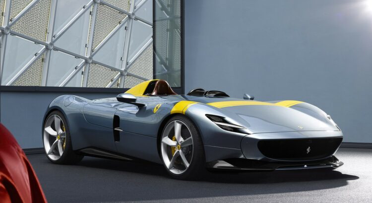 Ferrari Monza SP1 (2018) : 3/4 avant