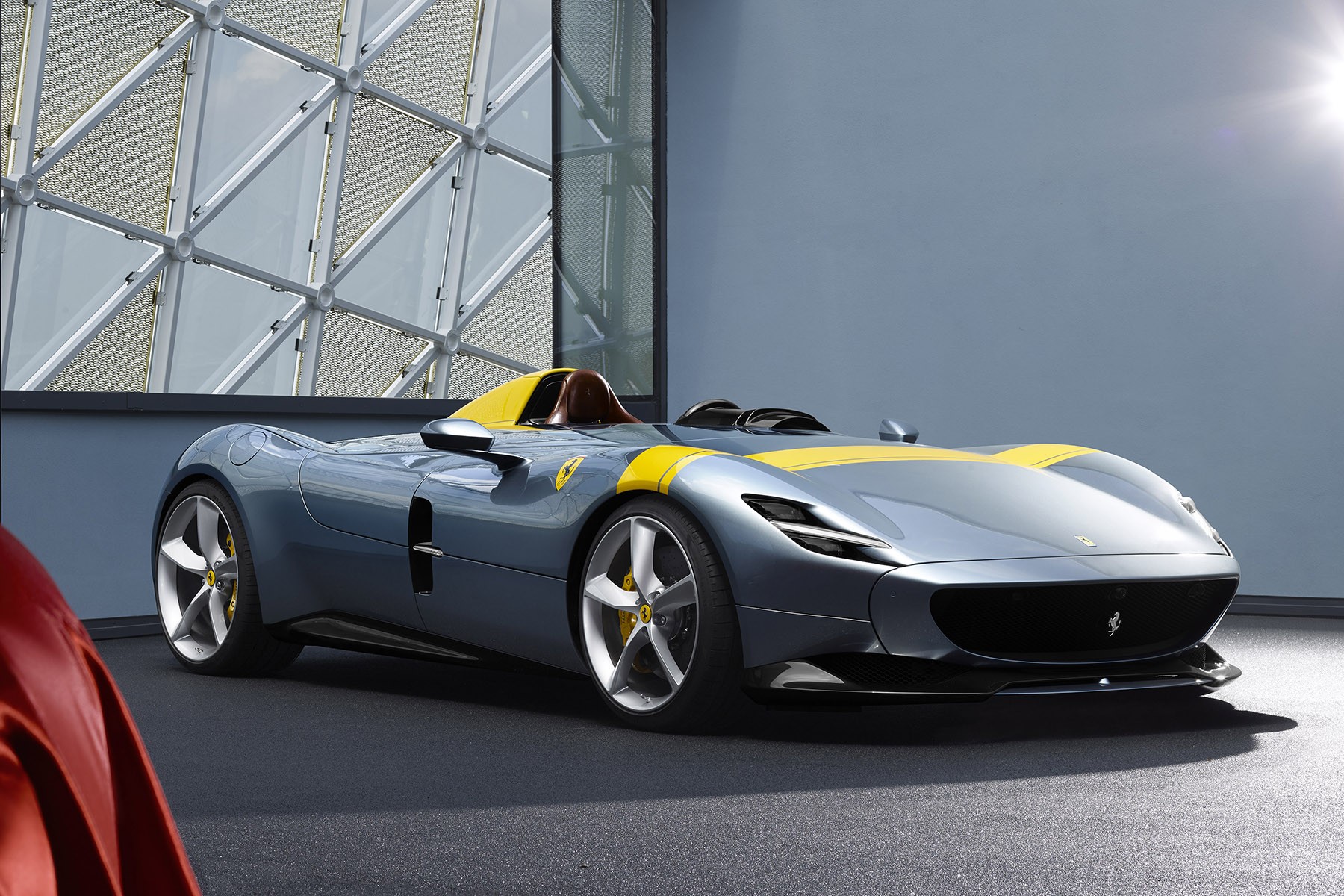 Ferrari Monza SP1 (2018) : 3/4 avant