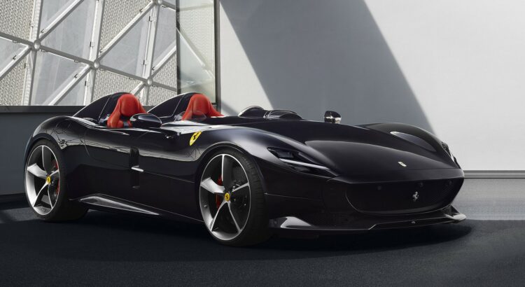 Ferrari Monza SP2 (2018) : 3/4 avant
