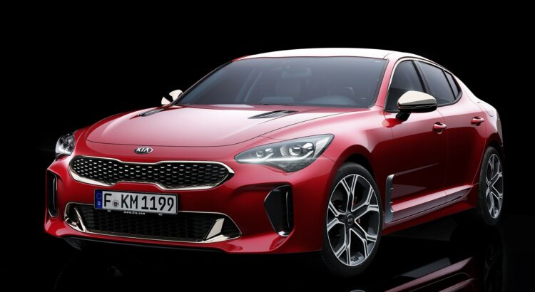 Carrosserie Kia Stinger 3 portes (2017) : le nez "Tiger Nose"