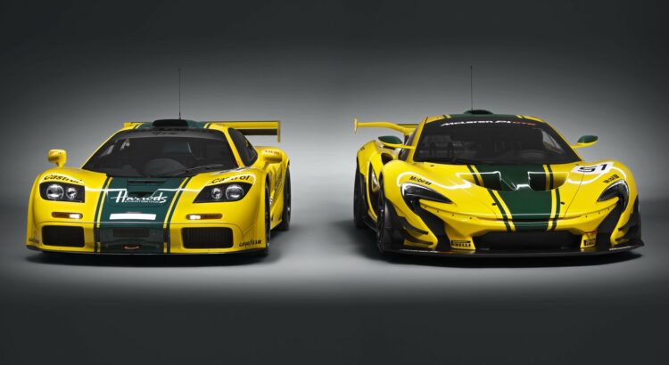 Une peinture F1 pour la McLaren P1 GTR