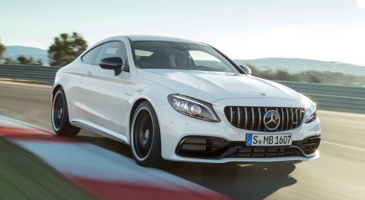 Mercedes-AMG C63 Coupé (2018) : sur circuit
