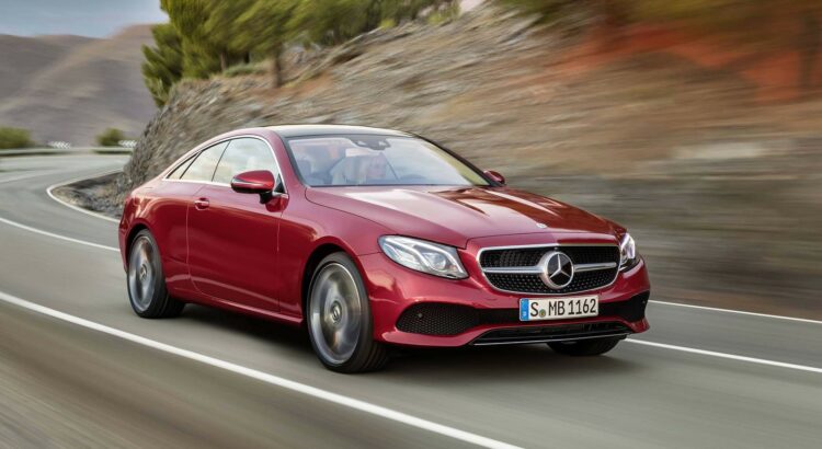 Mercedes Classe E Coupé (2017) : photo officielle du nouveau coupé Mercedes