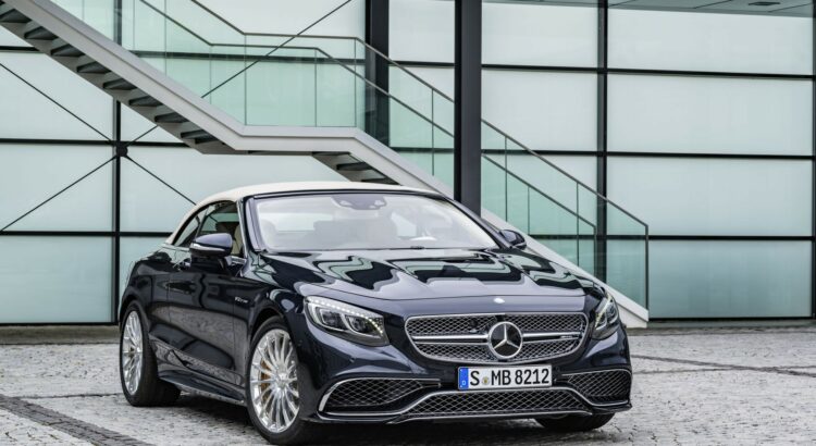 Un V12 pour la Classe S 65 AMG Cabriolet !